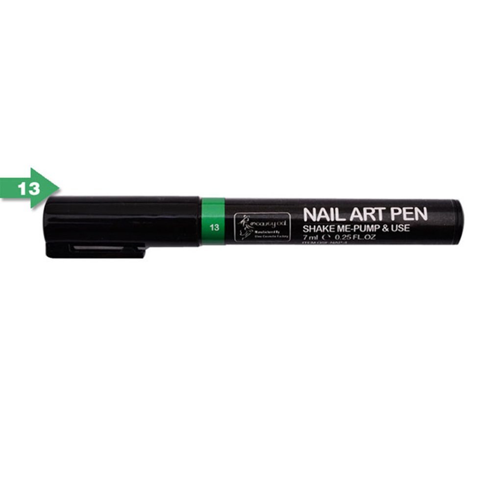 Rotulador para decoración de uñas, rotulador de arte para manicura con Gel UV, Accesorios de belleza para uñas: 12