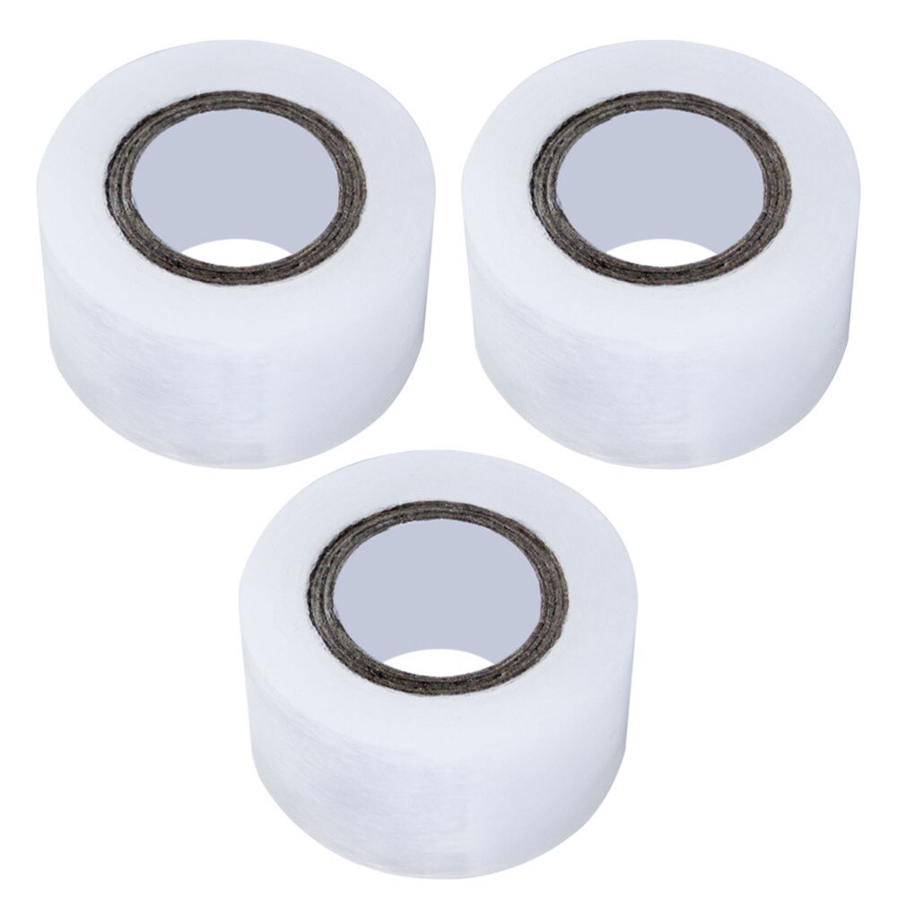 3 Rolls of Disposable Wrap Film Food Cling Film Packaging Film Roll(Transparent)