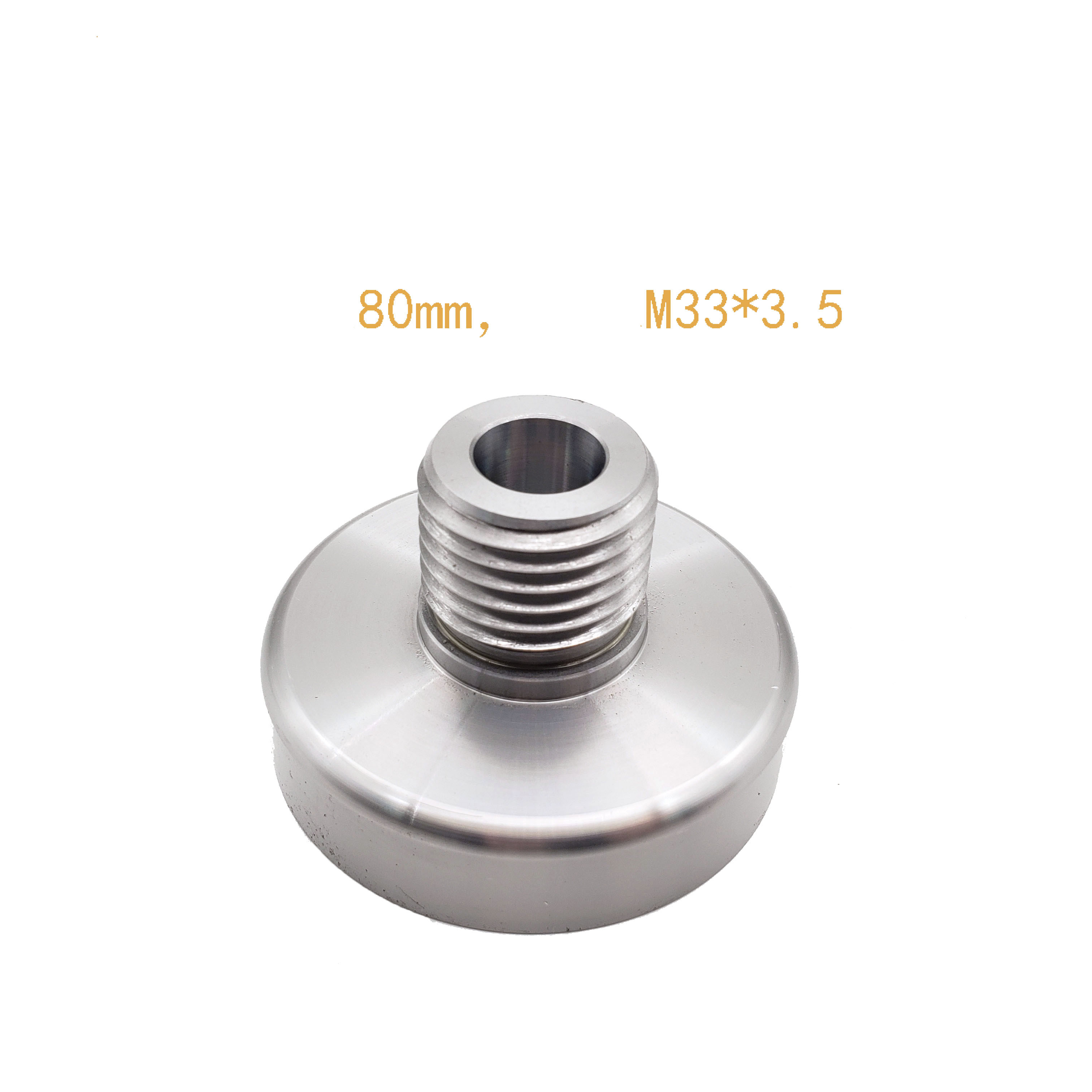 Brida de torno de madera de 80mm/100mm, rosca de placa M33x3. 5