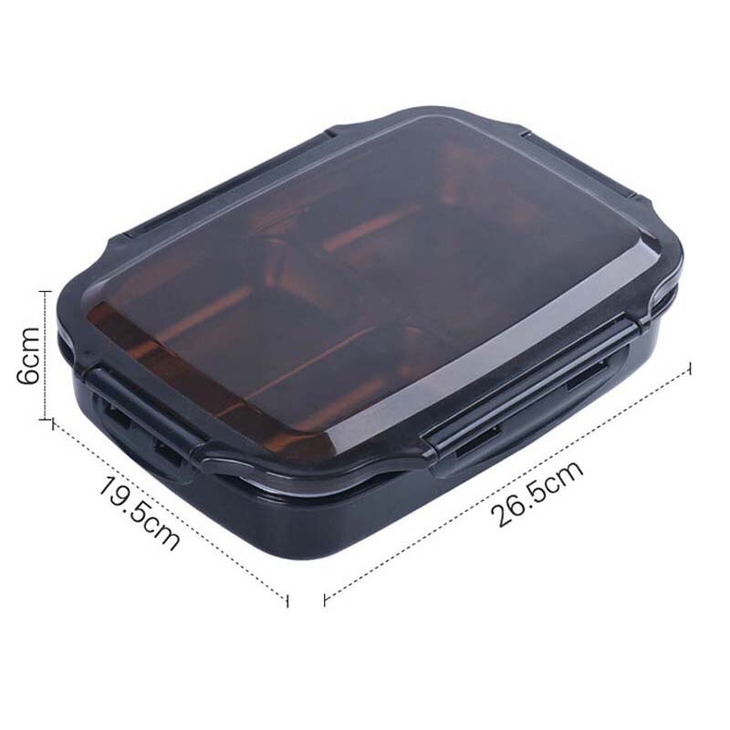 Caja de comida térmica 304 de acero inoxidable para bebés y niños, caja de comida para adultos, contenedor de comida japonesa a prueba de fugas, caja de comida portátil para Picnic