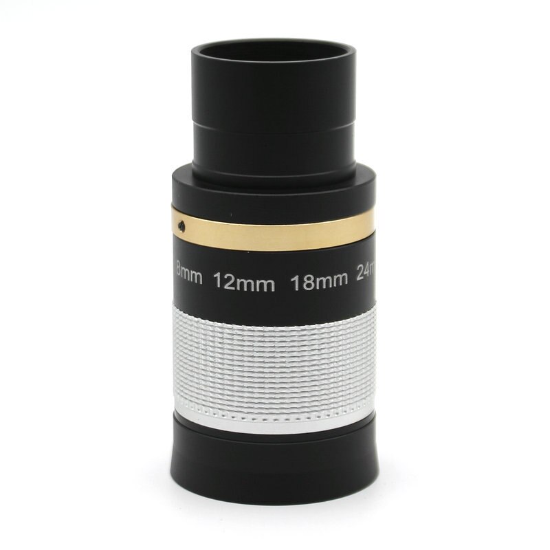 Datyson 1.25" Deluxe Zoom Telescope Eyepiece 8-24mm Fully Metal Goggles with FMC Broadband HD Green Film