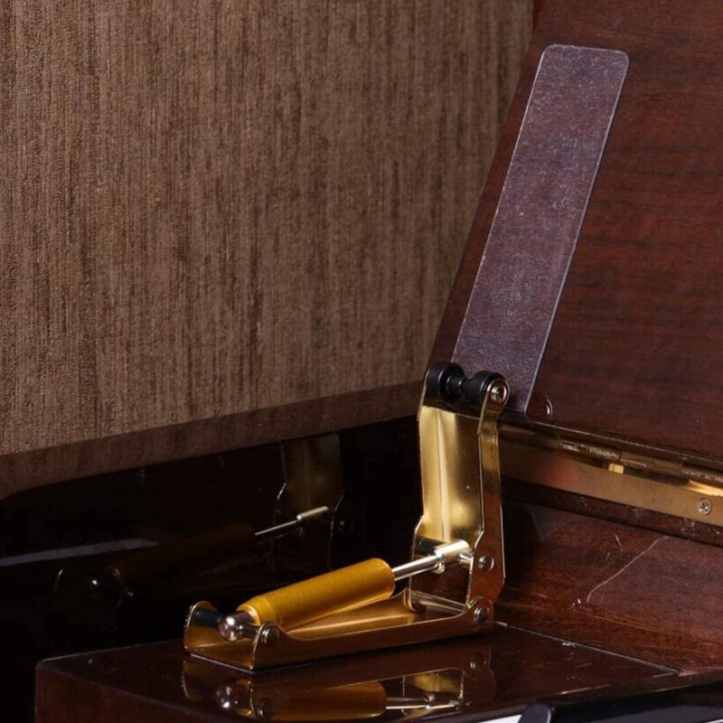 Tapa de Piano de aleación, dispositivo de caída de cierre suave lento, presión hidráulica, accesorios de pianos decelerador