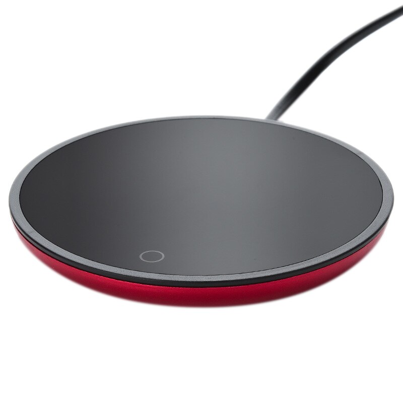 Koffie Mok Warmer, Cup Warmer, Koffie Warmer Voor Bureau Met Automatische Uitschakeling-Us Plug: Red