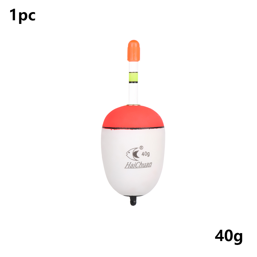 10-100g fiskeri nat float eva lysende float fisk agn til havfiskeri karpe fiskegrej tilbehør plast bobber