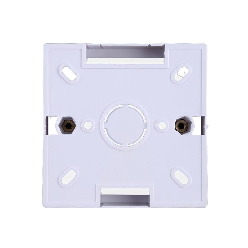 86X86 PVC Thickening Junction Box Wall Mount Cassette For Switch Socket Base Switch Bottom Box Electrical Box Accessories