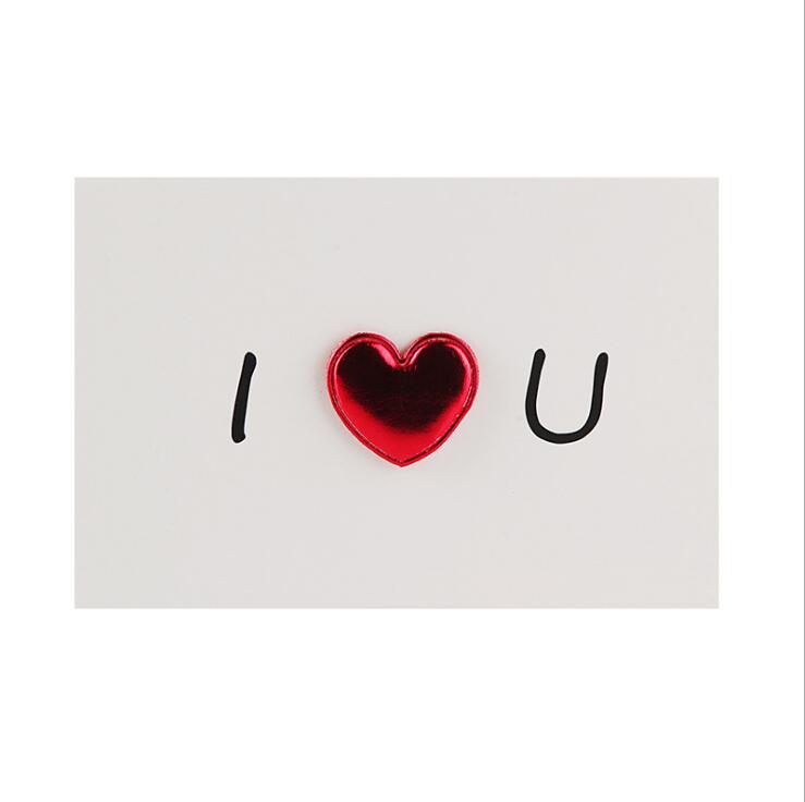 Tarjetas de del Día de San Valentín, tarjeta postal de amor, invitación de boda, tarjetas de felicitación, aniversario para ella, tarjeta de del Día de San Valentín: YELLOW
