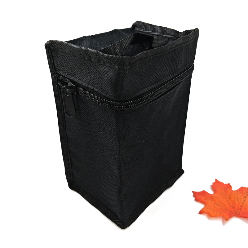 Hålla 36/48/60/80 st markörpennväska stor kapacitet svart vik konst markörer blixtlås canvas förvaring pennfodral pennask