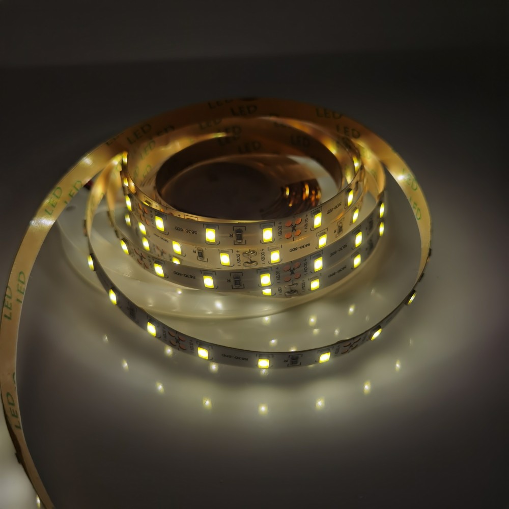1m 2m 3m 4m 5m DC 12V Flexibele LED Strip licht 5630 SMD ip20 Niet-waterdichte 60/120/180/240/300LEDs Hoge Heldere 10mm LED Tape: Natuurlijke Witte / 2m