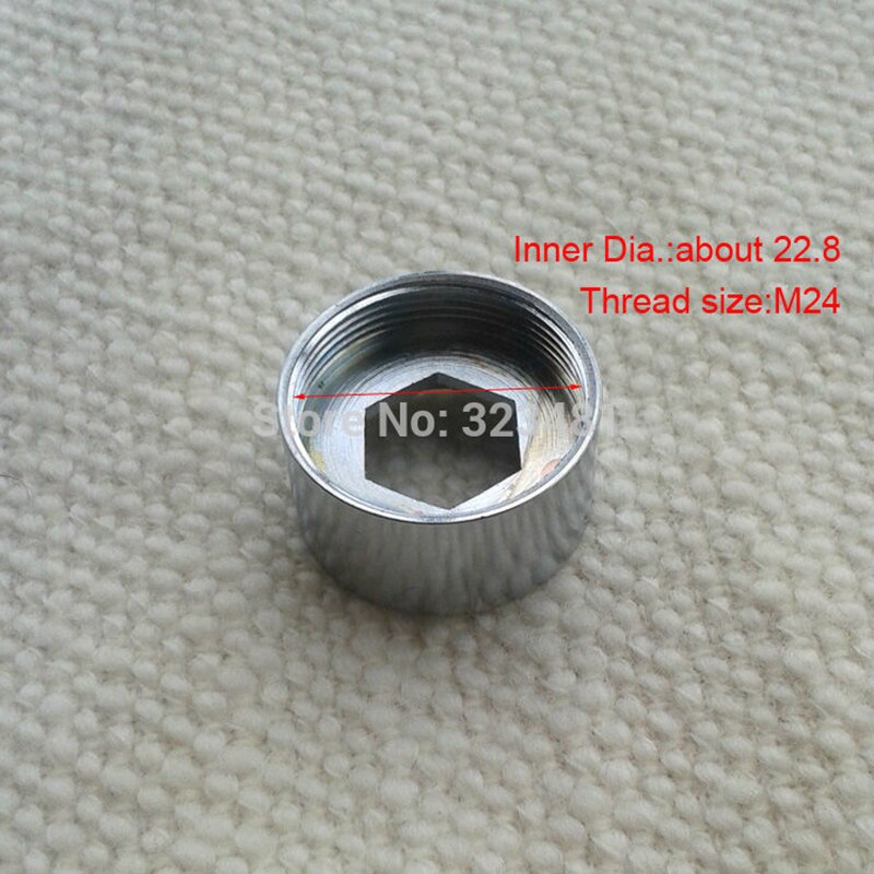 Weibliche M24 Durcheinander rohr passend zu Konverter Wasserhahn stecker Adapter M16 M18 M26 Zahnseide Zubehör männlichen gewinde munddusche