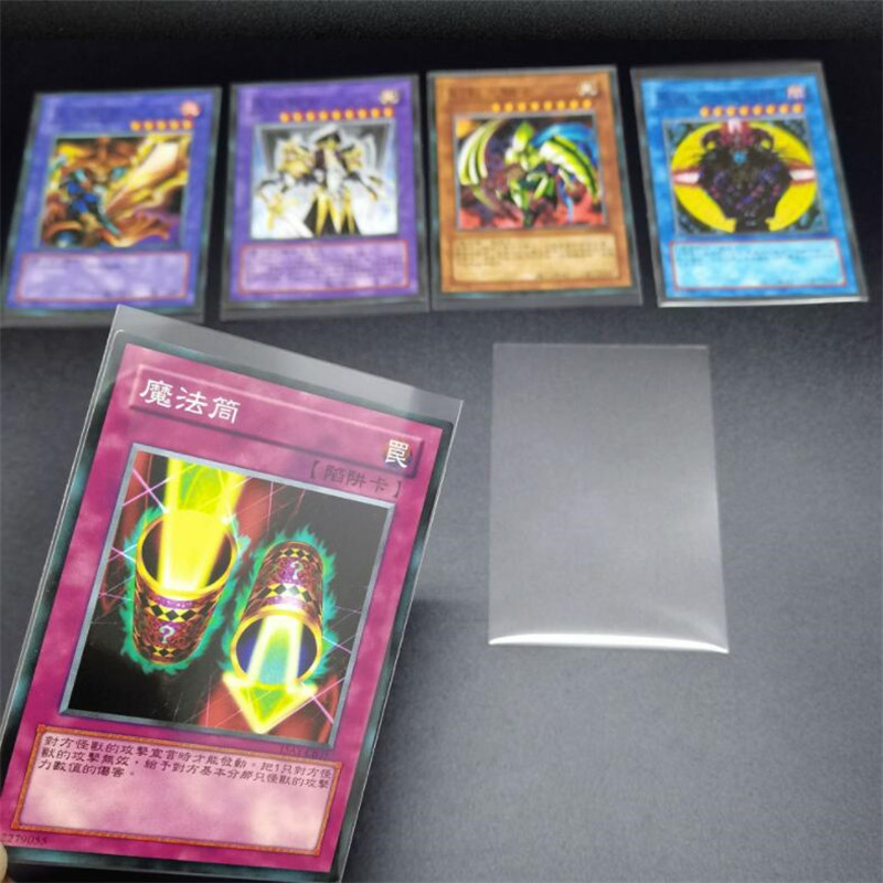 100Pcs Transprant Card Cover Beschermende Houder Voor Business Spelen Bureau Board Game Id Kaarten Photocard Houders Case 6X9cm