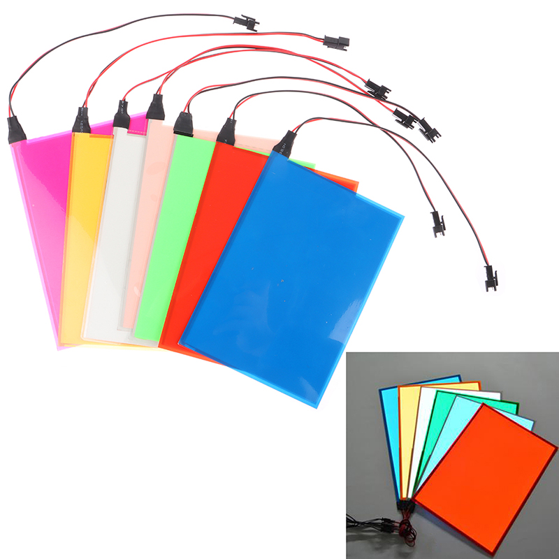 Panel-Hintergrundbeleuchtung, LED-Leuchte, 15 x 13,5 cm, Panel-Hintergrundbeleuchtung, LED-Elektrolumineszenz-El-Hintergrundbeleuchtung mit DC12V-Wechselrichter
