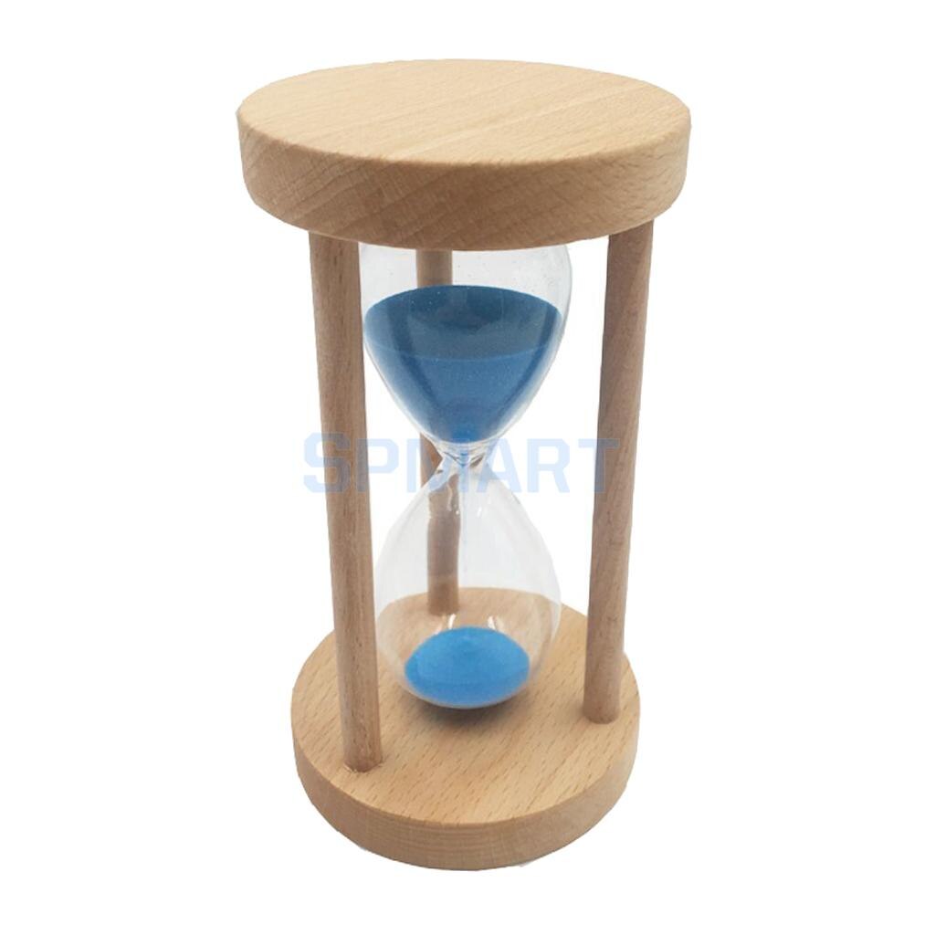 2 stücke 15 Minuten Holz Gerahmte Sand Glas Uhr Sanduhr Sanduhr Timer Kunst Handwerk Home Office Decor Kinder