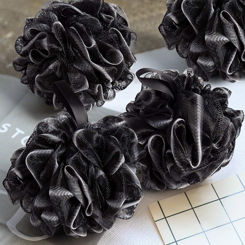 Soft Shower Mesh Foaming Sponge Bath Bubble Ball Body Skin Cleaner Body Cleaning Tools Bathroom Accessories MU8669