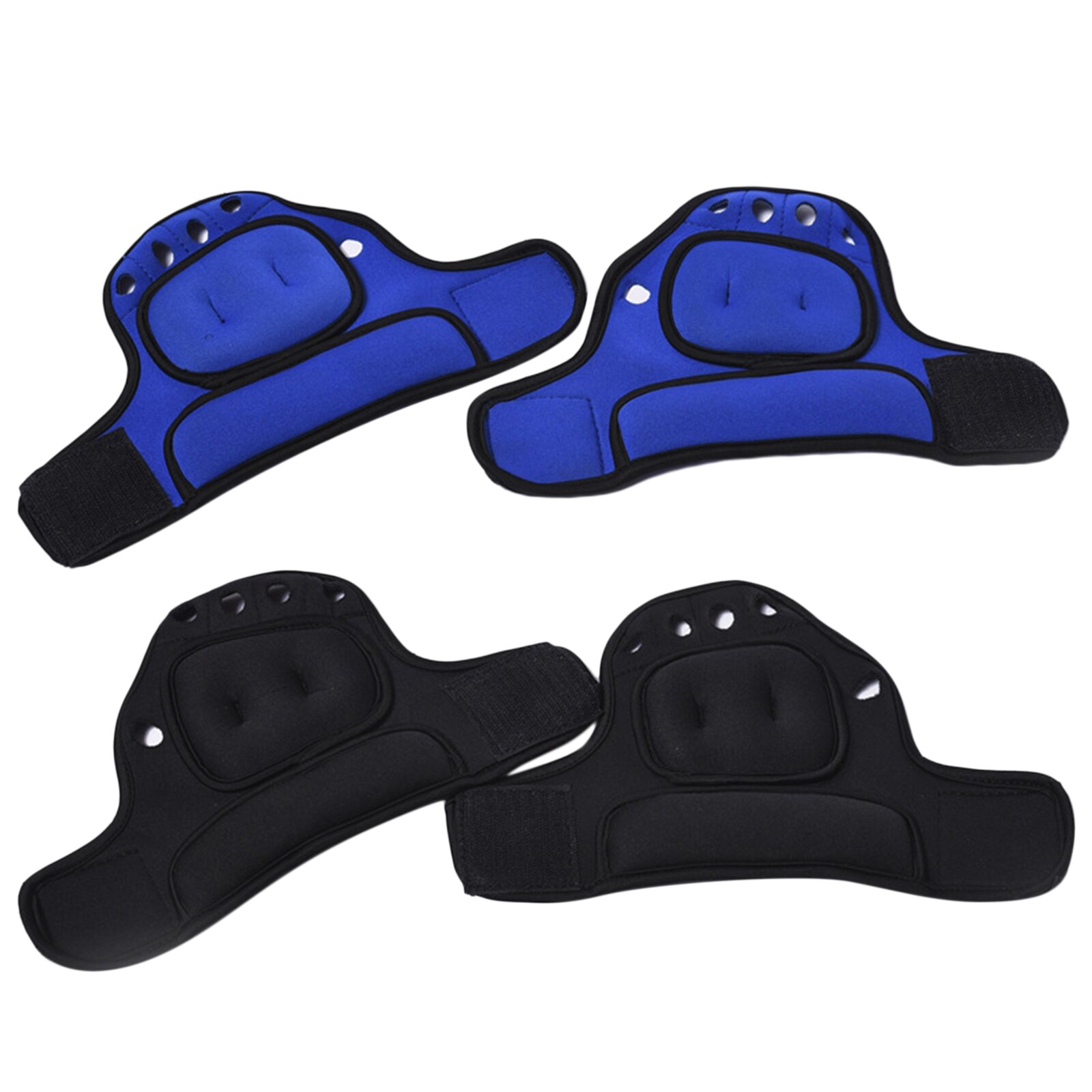 1kg Sports Weighted Gloves Body Building Strength Training Hand Weight Mitts