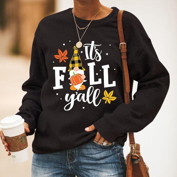 Herfst Vrouwen Grappige Grinch Print Hoodies Sweatshirt Casual Brief Lange Mouw O Hals Kerst Oversized Trui Tops Tees Hoody