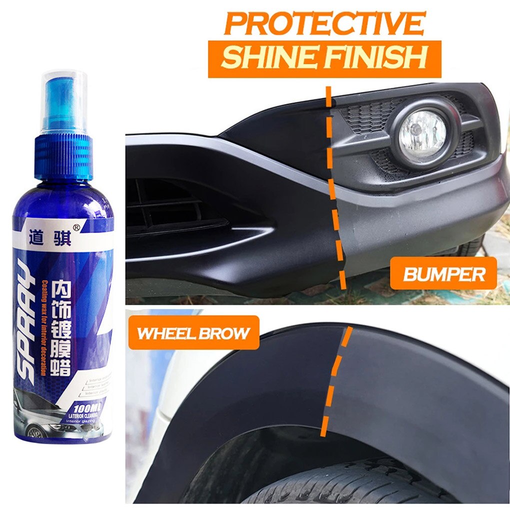 Plastic Parts Retreading Restore Agent Wax Instrument Reducing Agent Accessories Auto Interior Car Cleaner