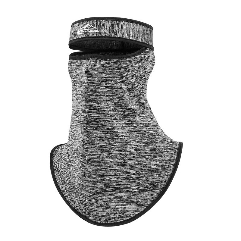 Sun Protection Antifog Cycling Face Mask Ice Silk Headgear Full Face Mask Summer Men Scarf Motorcycle Fishing Running Sport Mask
