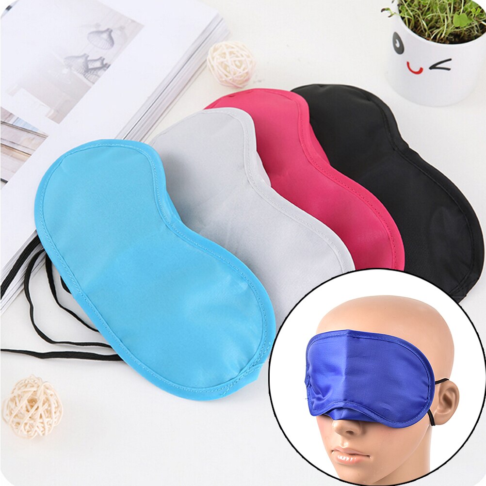 1 PCS ! Travel Sleep Rest Sleeping Aid Mask Eye Shade Cover Comfort Blindfold Shield Masks