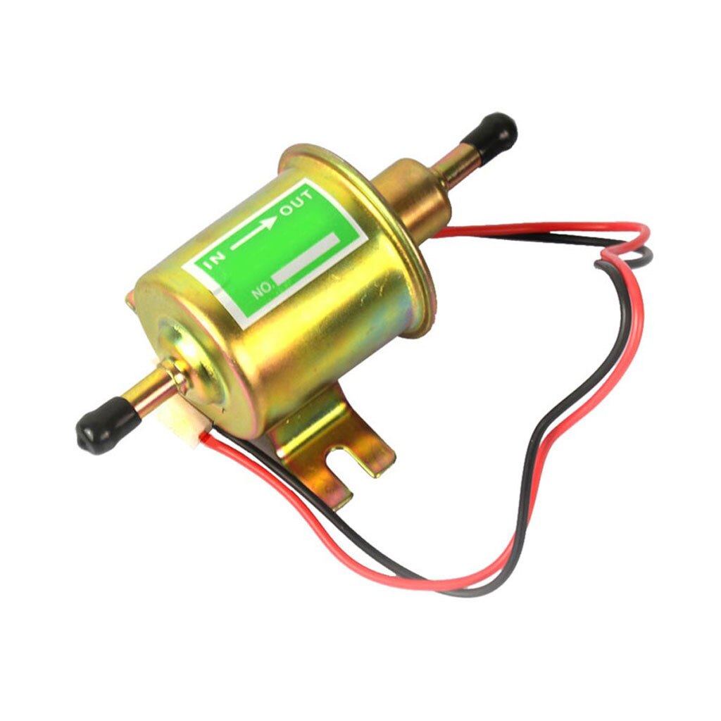 Bil gas diesel brændstof pumpe inline lavtryk elektrisk brændstof pumpe 12v bil gas diesel brændstof pumpe inline lavtryk