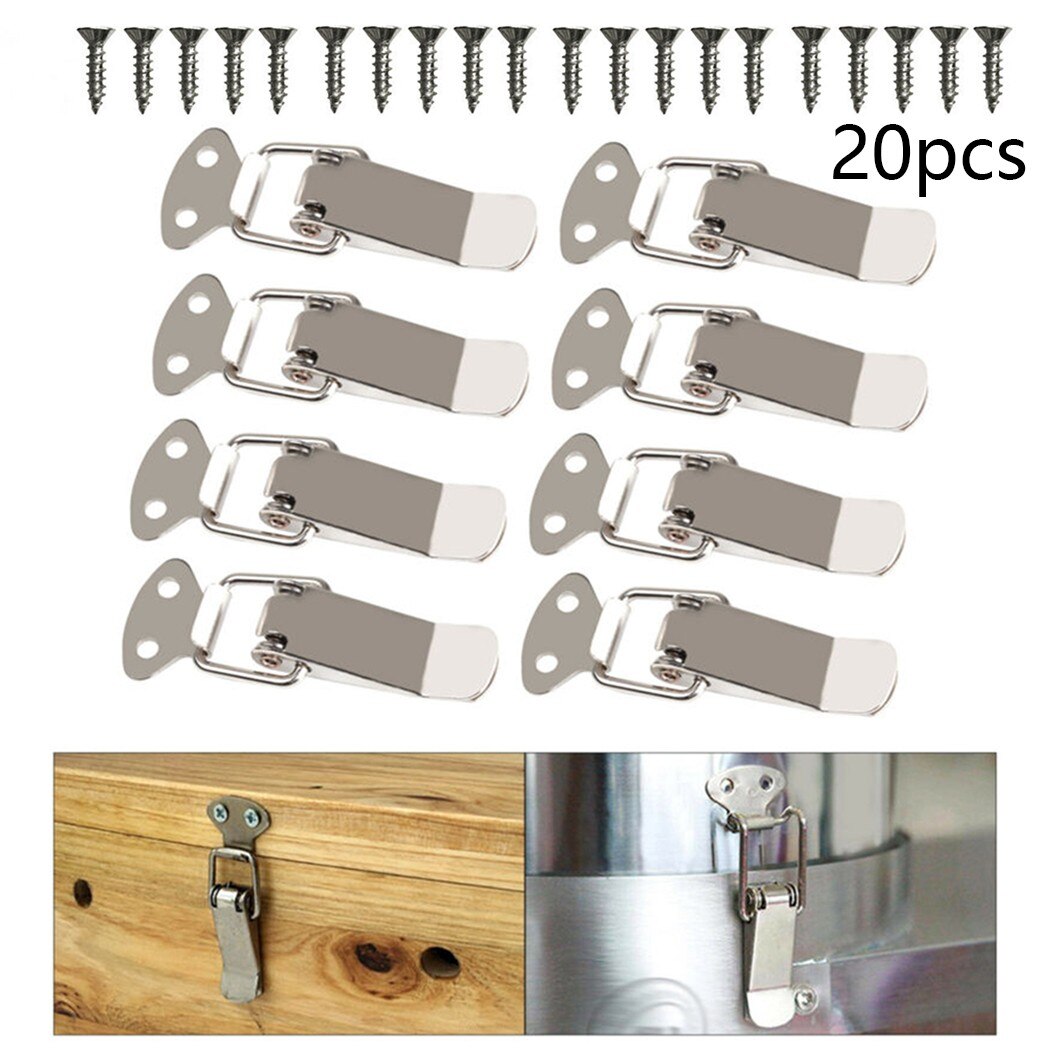 Toggle Latch With Screw Tool 10pc Accessories Box Clip Draw Latch Loaded