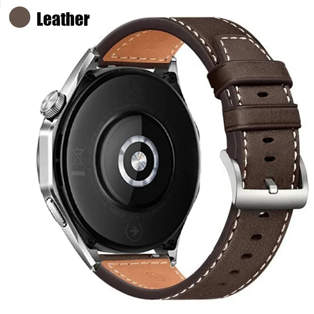 22mm nahkaranneke gtr 4 ranneketta huami amazfit gtr 3 pro gtr 4 kellonrannekkeet gtr 3/ gtr 2/2e stratos 3 2s 47mm rannehihna: Vaaleanpunainen valkoinen