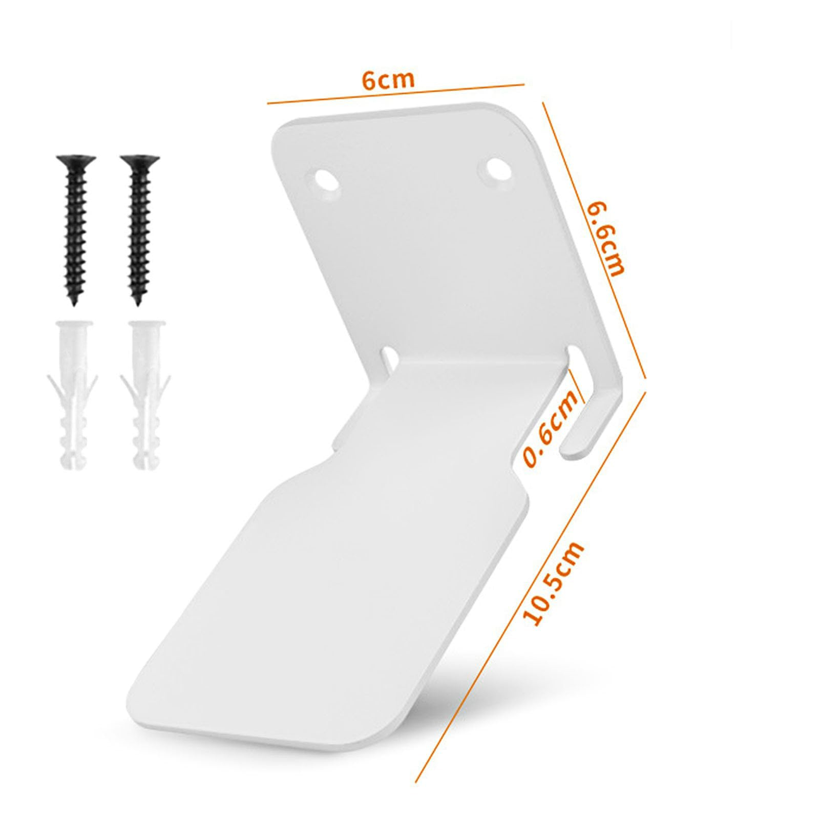 Invisible Floating Bookshelves Space-Saving Wall Mounted Shelves Storage Holder Rack Library Hidden Wall Floating Book Shelf: WHITE