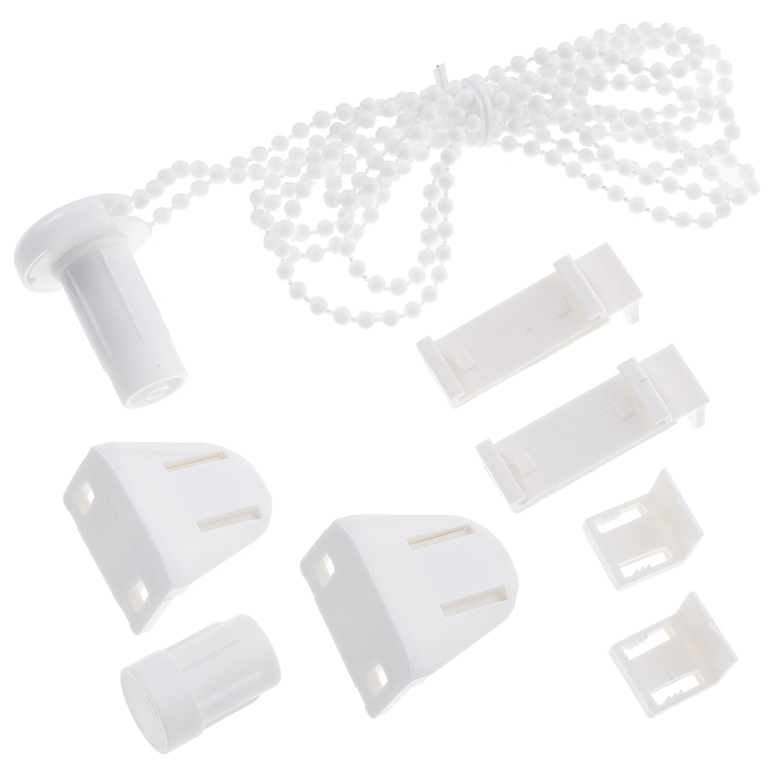 17mm Zebra Roller Shade Blind Beaded Chain Cord Clutch Blinds Connectors Blinds Connector Set (White): Default Title