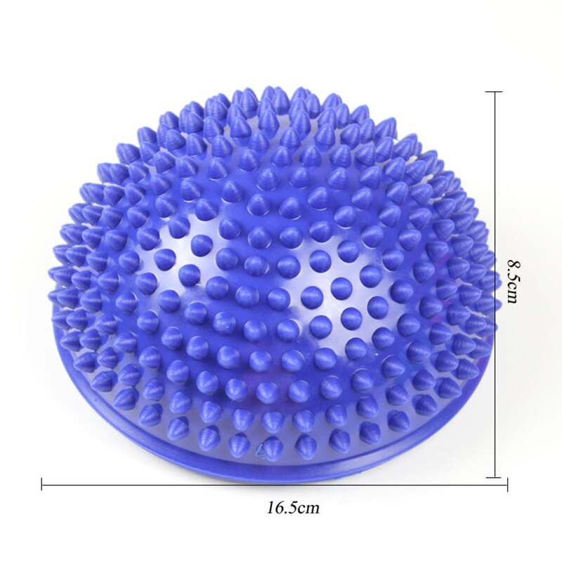 Yoga Half Ball Physical Fitness Appliance Exercise balance Ball Point Massage Stepping Stones Bosu Balance Pods GYM Yoga Pilates
