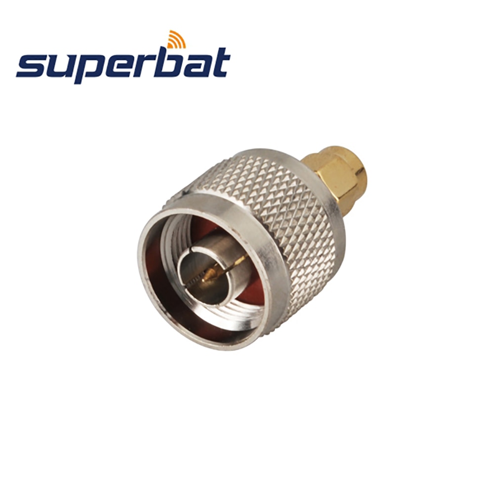 Superbat 5 Pcs SMA-N Adapter Sma Stekker Naar N Stekker Rechte Rf Coaxiale Connector