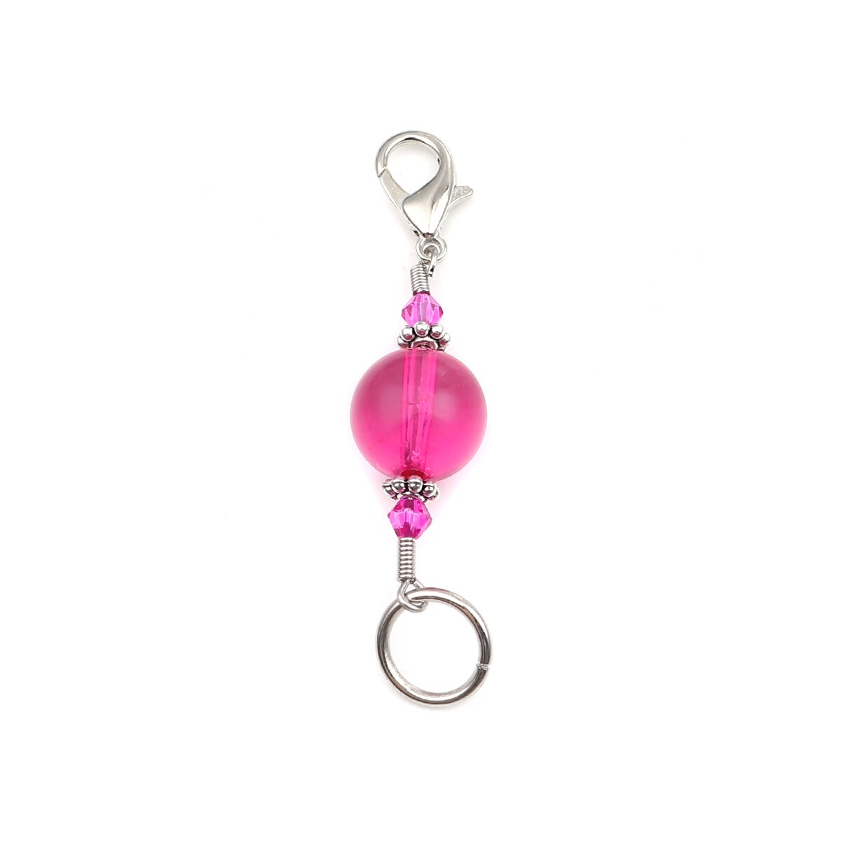 10/12 stk zink legering strikke maskemarkører hæklemaske låse strik håndarbejde tilbehør strikke låsesting markører: 62 x 14mm rose 10 stk