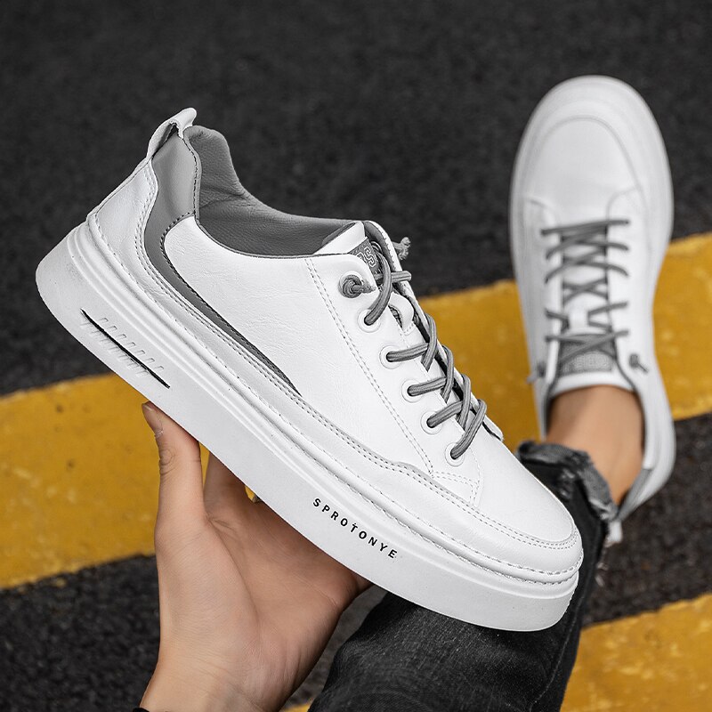 Zapatos de lona transpirables para hombre, calzado informal, versátil, para jóvenes, Tendencia de primavera, para verano,