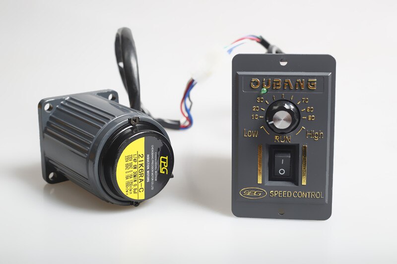 40W 220V AC optical axis speed control motor 5IK40RA-C + speed governor