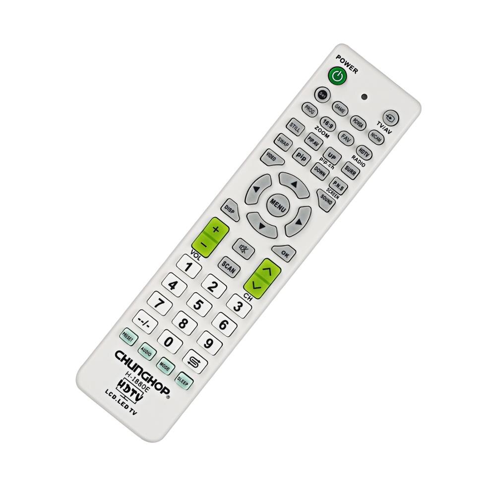 Universal Remote Control For Lg LCD LED HDTV 3DTV TV Television Sets for Samsung For Skywort for Sony CHUNGHOP H-1880E
