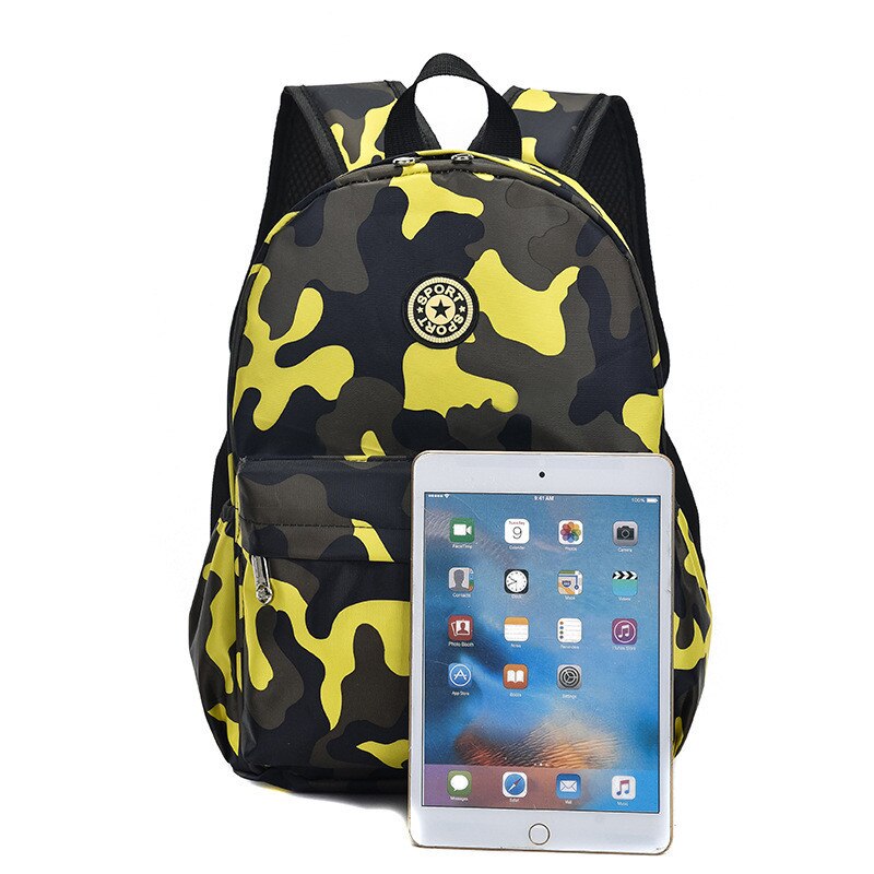 Camouflage Child Backpacks Kindergarten Bags School Students Cute Printing Oxford Rucksack Kids Bag School Bags 2 sizes