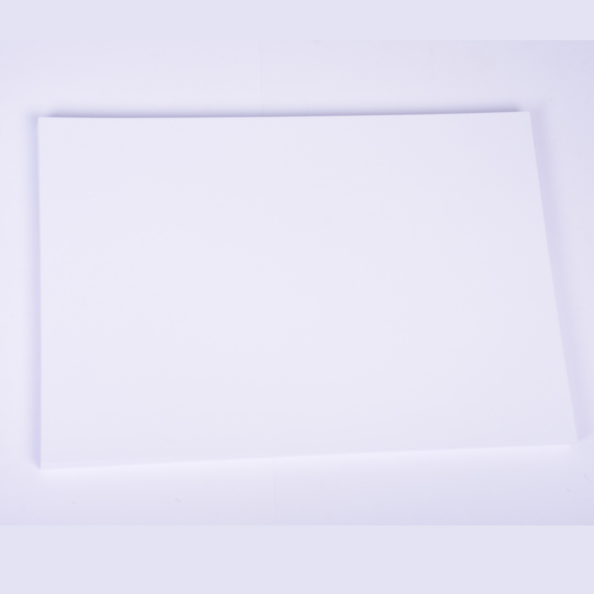 50 stück Von Handwerk Papier A4 Größe Farbe Karton Diy Handgemachte Postkarte Schüler Aufkleber freundlicher Hause Schule Handwerk Papier: 50 Weiß