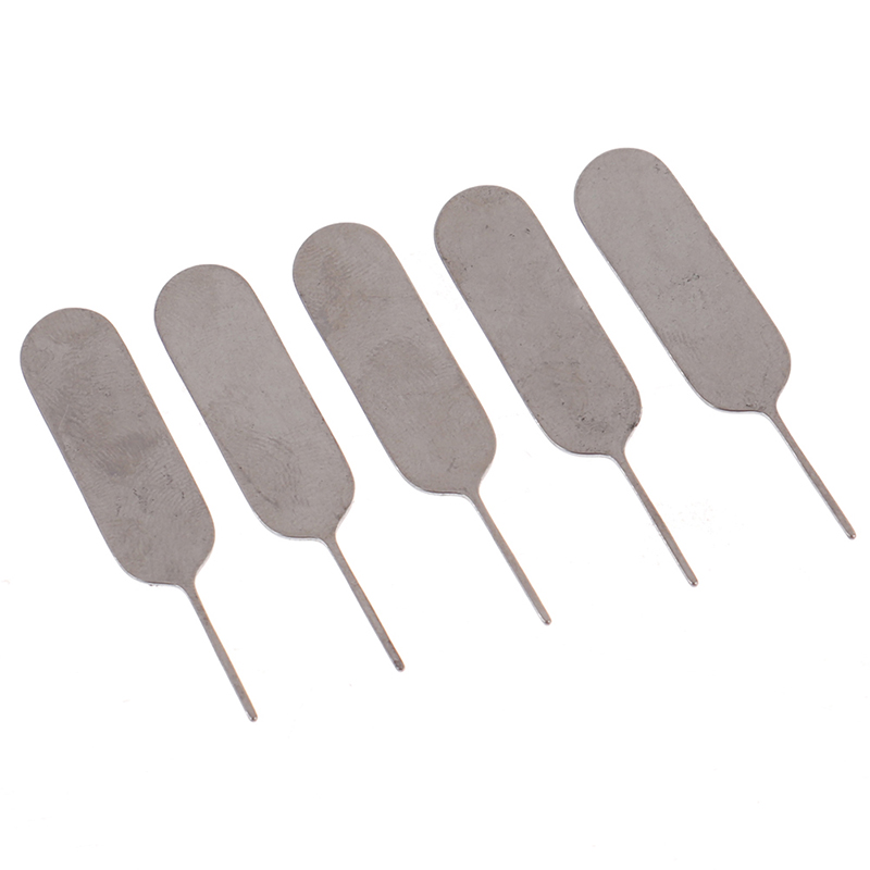 10Pcs Universele Metalen Sim Kaart Lade Ejector Eject Pin Key Telefoon Removal Tool