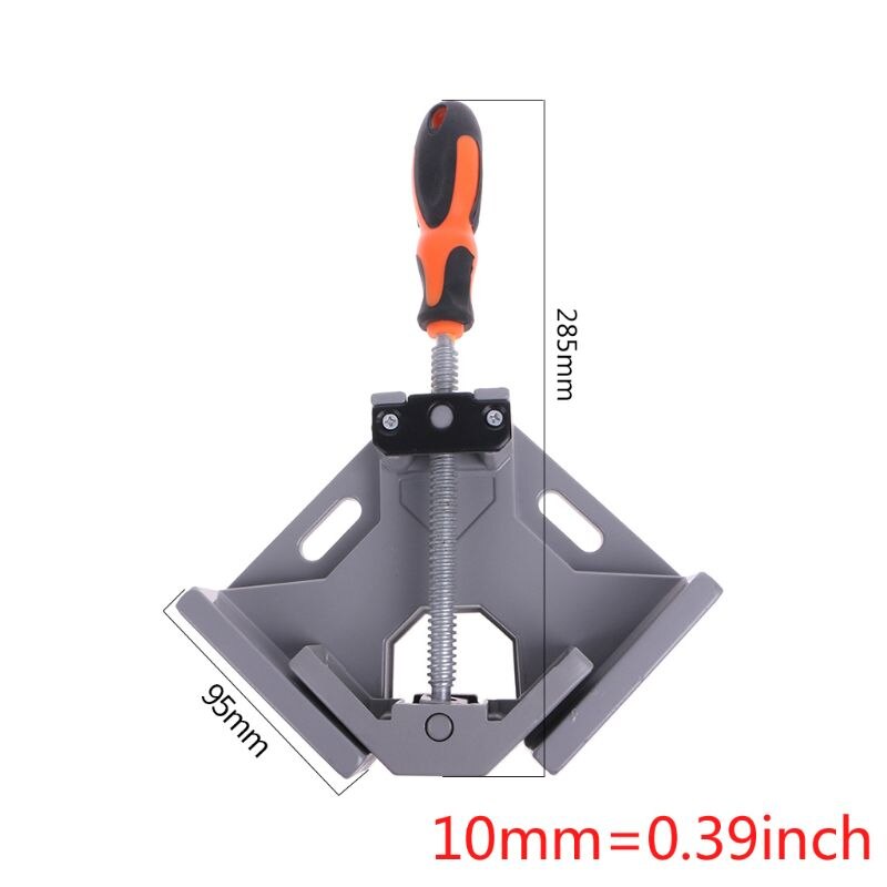90 Degree Right Angle Clamp Fixed Corner Vice Grip For Welding Woodworking
