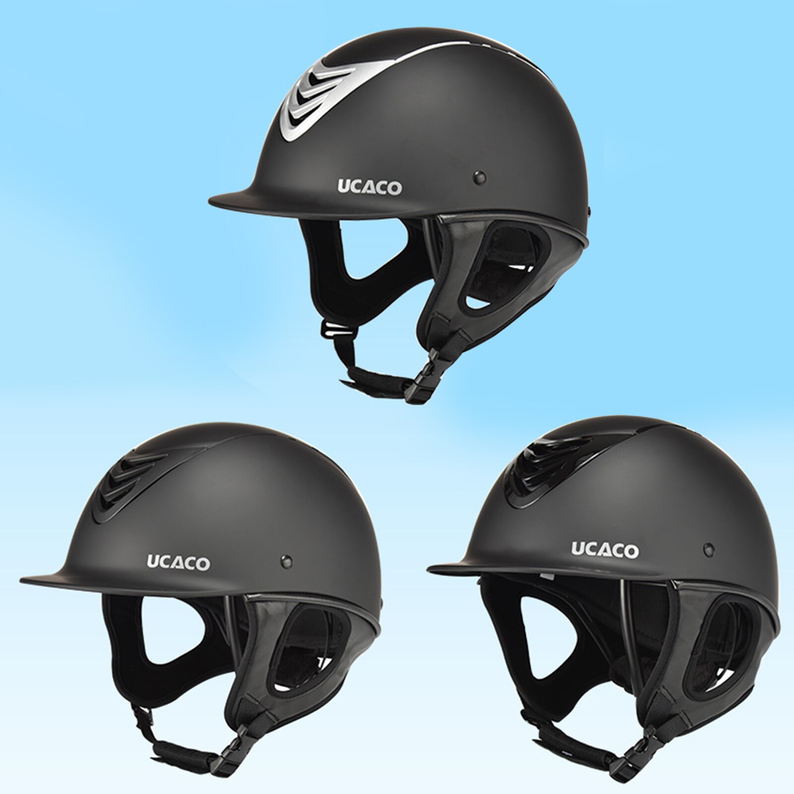 Cappellini per casco da motociclista casco da equitazione regolabile casco da equitazione caschi sportivi per bambini e adulti