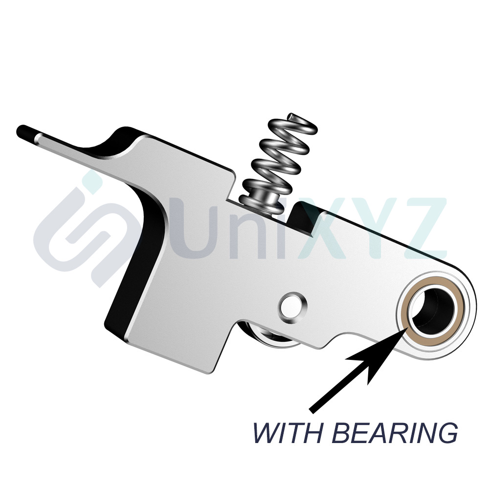 Schwarz Silber Metall Titan Extruder Leerlauf Arm Für 1,75mm Prusa i3 Ultimative Artillerie Sidewinder X1 Titan Extruder Teile