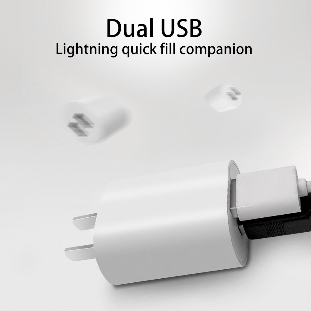 Tablet Charger Plug For Apple Huawei Samsung Xiaomi Universal Tablet Charger 5V2.4A Dual USB Port Charging Chargers US Plug