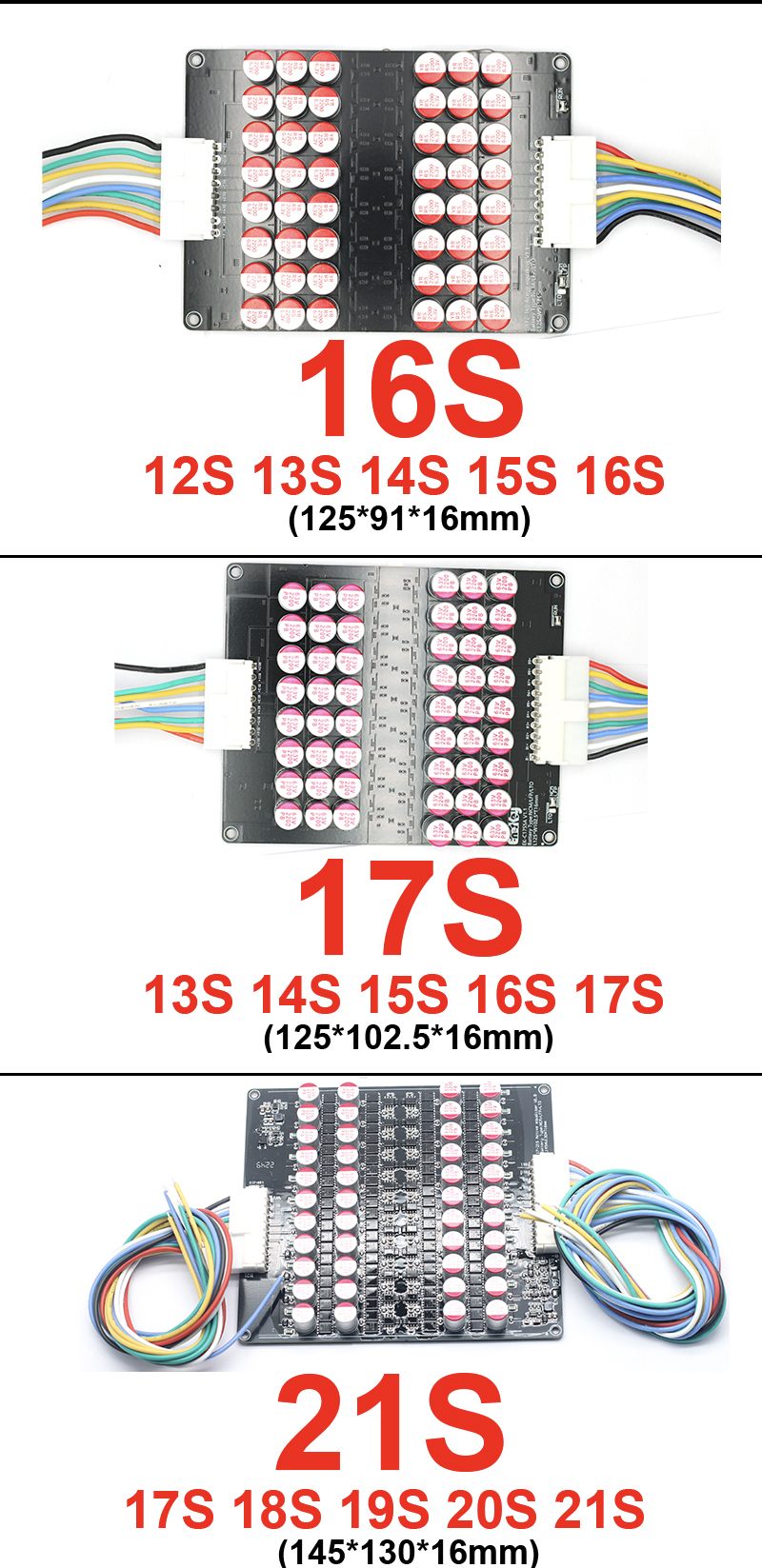 1A 3A 5A 6A Balans Li-ion Lifepo4 LTO Lithiumbatterij Actieve Equalizer Balancer Board Condensator 3S 4S 5S 7S 8S 10S 16S 20S BMS