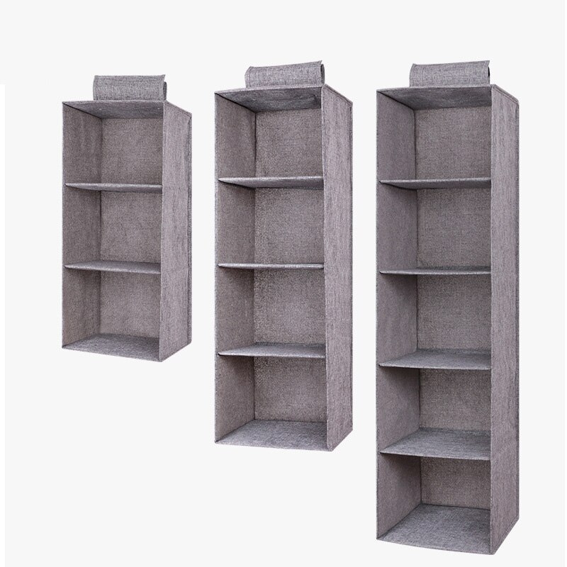 Newly Drawer Shelves Hanging Wardrobe Organizer Storage Box Shoes Clothes For Bedroom FIF66
