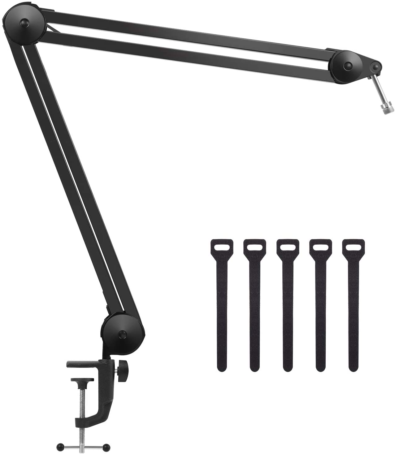 Soporte de micrófono para pantógrafo, brazo de suspensión ajustable, resistente, con filtro Pop, para Blue Yeti Bm 800: Model A