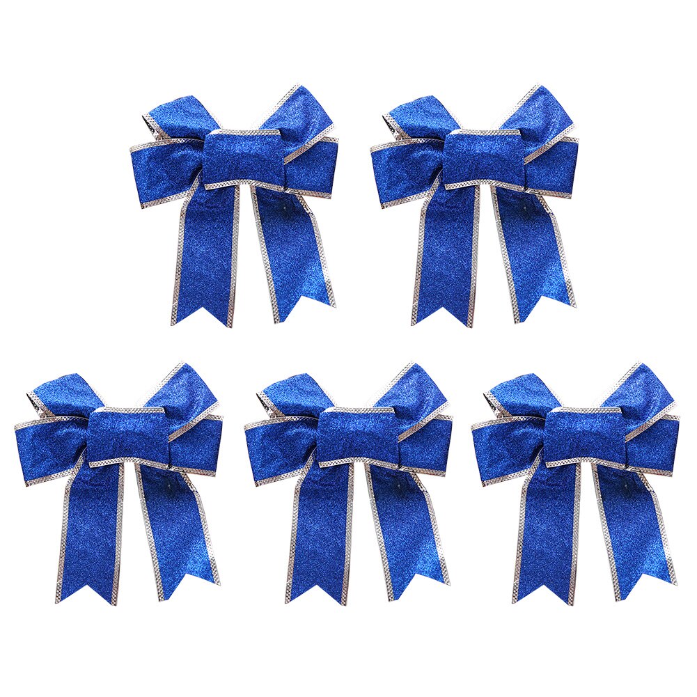 5 stk stor krans hengende hjemme fest bar pvc festival dekorasjon ornament år juletre sløyfe