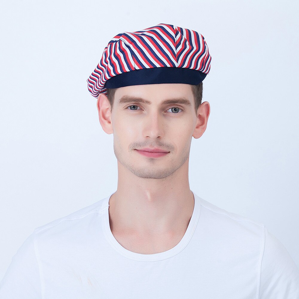 Chapeau de chef serveur béret restaurant hôtel caffe vêtements de travail cuisine cuisinier pâtisserie casquette de chef chapeau de pirate casquette champignon pour hommes femmes: 3