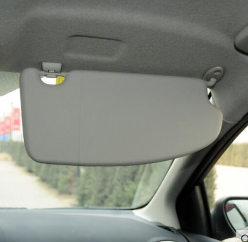 CAPQX-parasol delantero Interior para coche, visera antideslumbrante con montaje de espejo, para Ford Focus 2005
