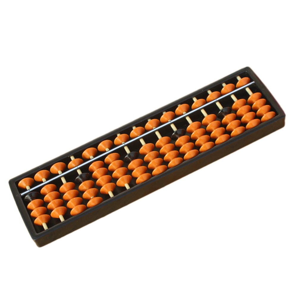 15 cifre abacus soroban perler kolonne kid skole læringsudstyr værktøj matematik forretning kinesisk traditionel abacus pædagogisk legetøj