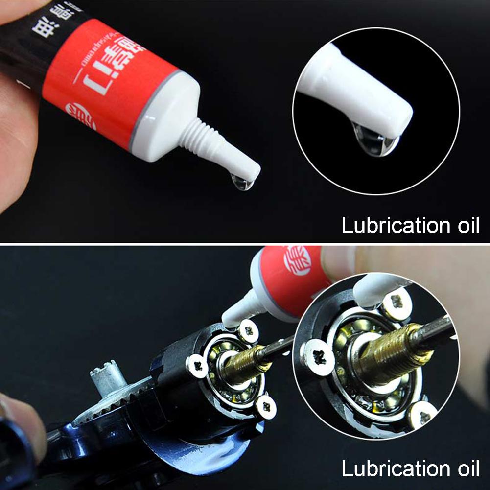 Special Lubricant Oil Grease Noise Abrasion Reduces Waterproof Lubricant Oil For Drum Wheel Spinning Wheel Bearing Fishing Reel