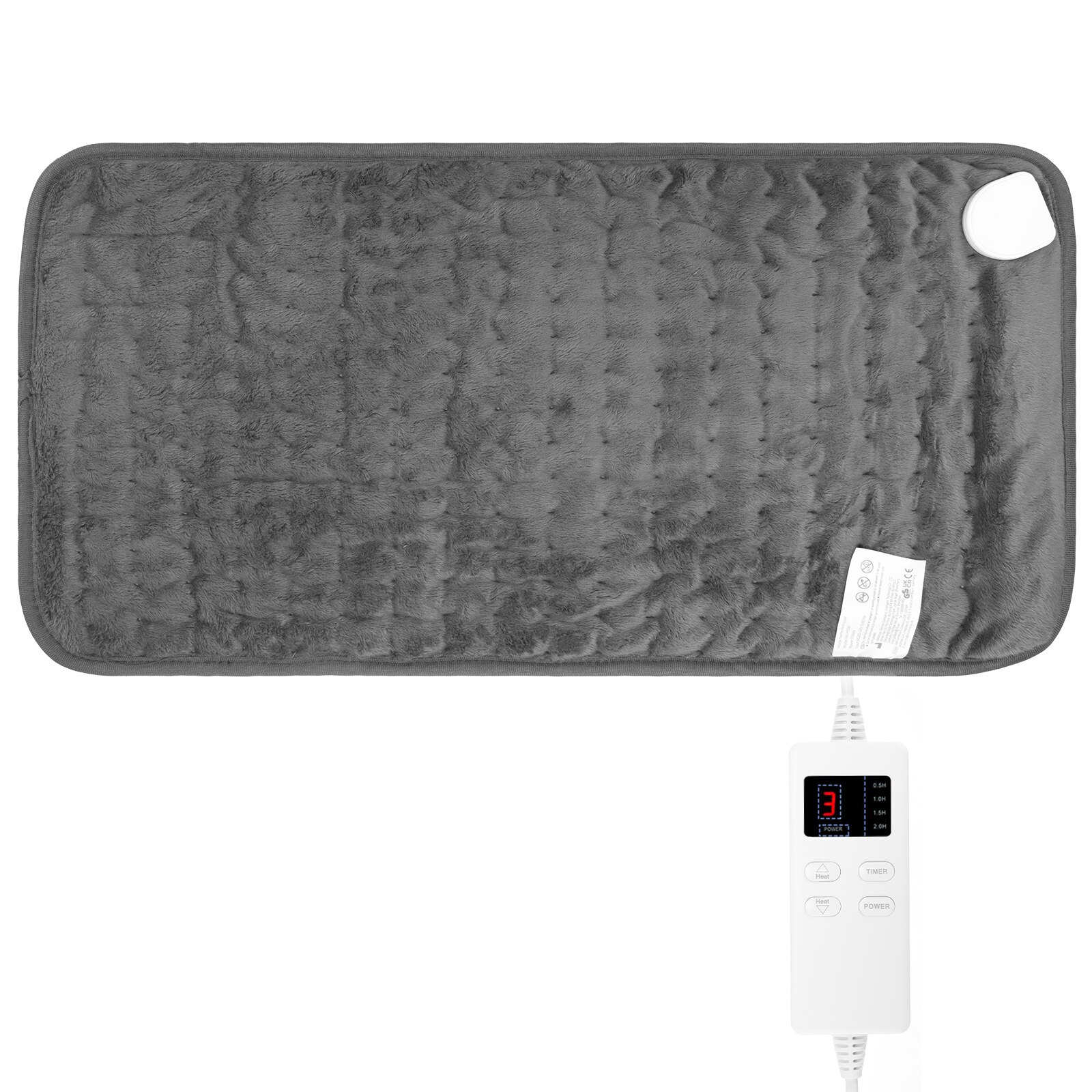 Multi-functional Physiotherapy Heating Pad Electric Blanket Heating Pad Heating Pad for All Parts of the Body to Relieve Fatigue: Grey