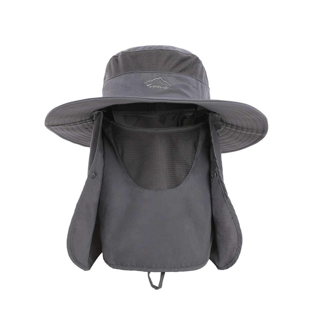Balight Summer Sun Hats For Men Large Bucket Hat Foldable Breathable Anti UV Sun-proof Hiking Fishing Male Hat Cap: SH